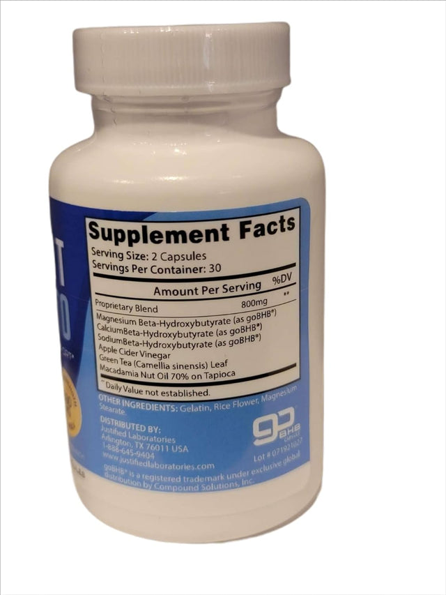 Instant Pure Keto Pills Advanced BHB Boost Ketogenic Supplement Exogenous Ketones Ketosis for Men Women 60 Capsules 2 Bottle