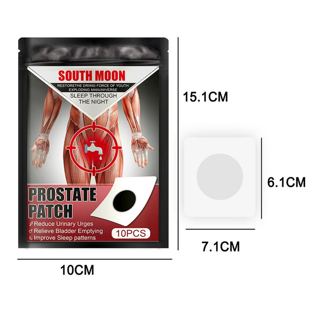 Men Prostate Health Patches for Relieve Kidney Deficiency Bladder Control Pads