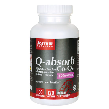 Jarrow Formulas, Inc. Ubiquinone Co-Q10 Q-Absorb 100 Mg 120 Sgels