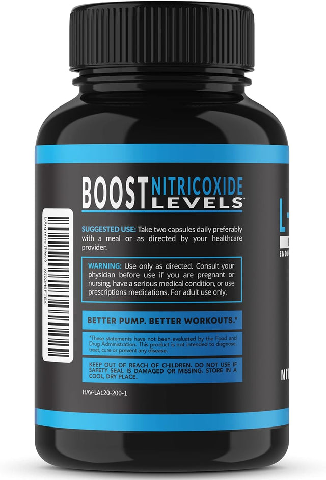 HAVASU NUTRITION L Arginine and Horny Goat Weed Bundle for Powerful Male Enhancing Supplement for Performance & Endurance Due to Increased Vascular Support
