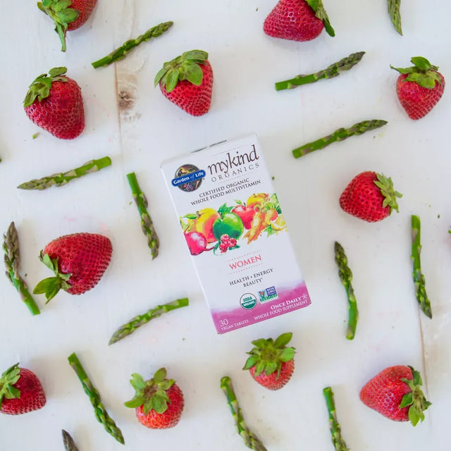 Garden of Life Mykind Organics Women Once Daily Multivitamin , 30 Vegan Tablets *EN