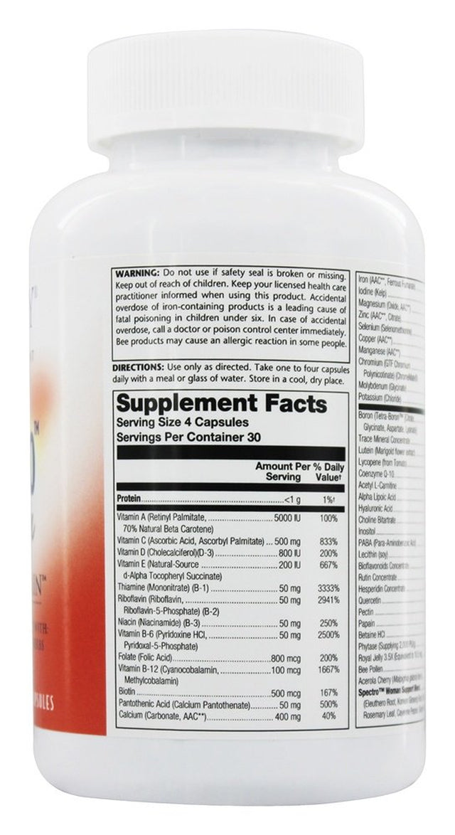 Solaray - Spectro Woman Multi-Vita-Min - 120 Capsules