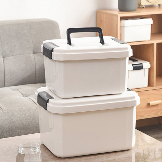 Jiaroswwei Portable Plastic Home Medicine Case Health Care Drug First Aid Kit Storage Box Pill Organizer