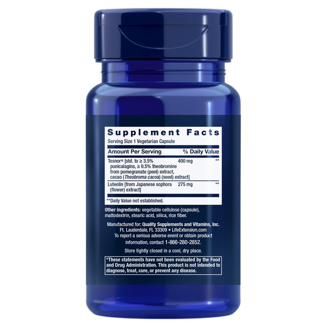 Life Extension Testosterone Elite - Promotes Testosterone Production - Unflavored - 30 Capsules