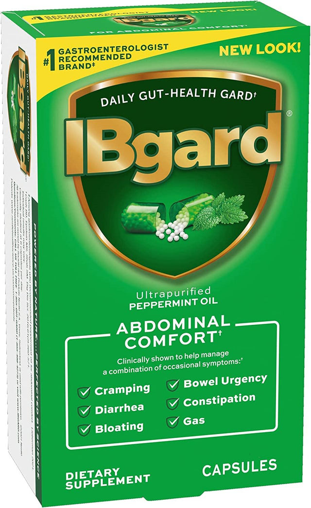 Ibgard Daily Gut Health Support Dietary Supplement, 36 Capsules *EN
