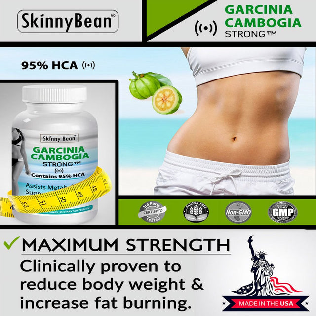 Garcinia Cambogia, Garcinia Supplement 95 HCA, Diet Pills, Fat Burner, Weight Loss Pills