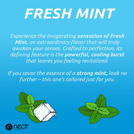 Fresh Mint - Nectr Nootropic Pouches