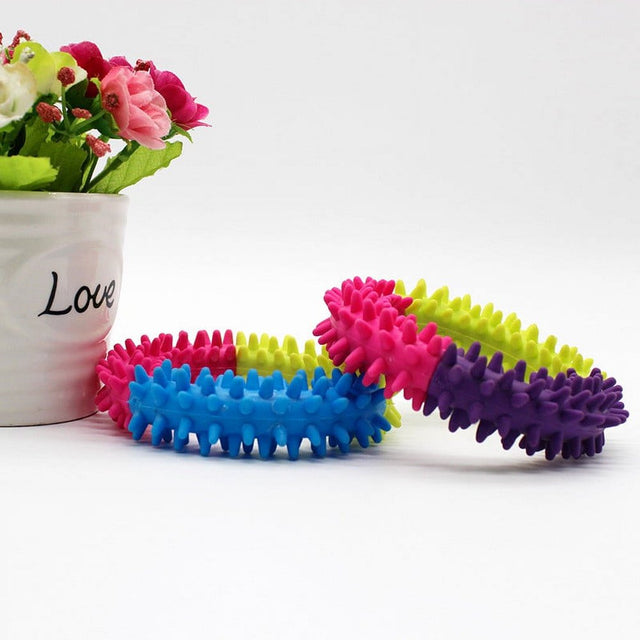 Black and Friday Deals Blueek Pet Dog Puppy Cat Rubber Dental Teeth Chew Bone Play Training Fetch Fun Toys Hot