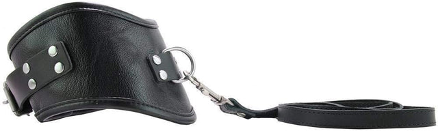 Isabella Sinclaire Leather Posture Collar with Leash
