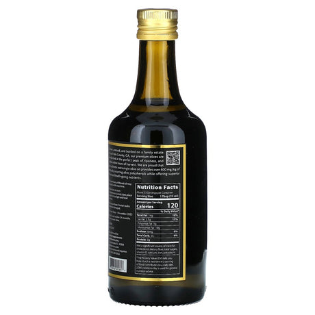 Extra Virgin Olive Oil, 16.9 Fl Oz (500 Ml), Life Extension