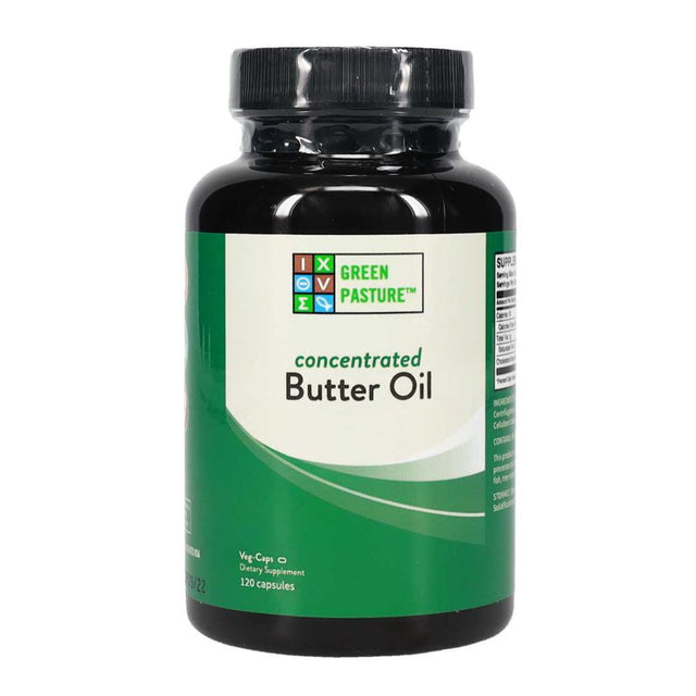 Green Pasture Concentrated Butter Oil, 120 Count