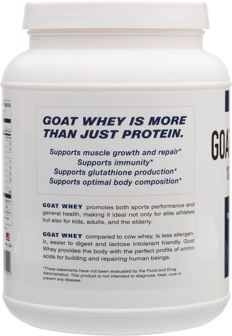 Goat Whey Protein | Grass-Fed | Natural Chocolate