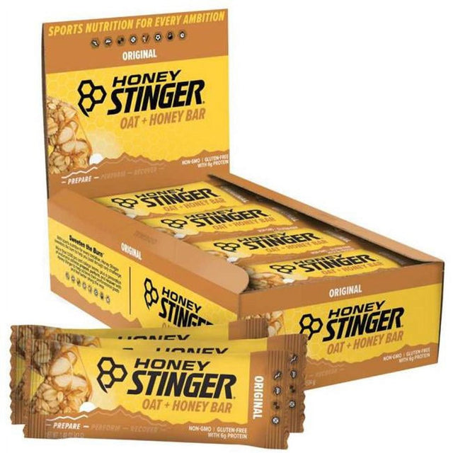 Honey Stinger Oat and Honey Bars - Original, Box of 12