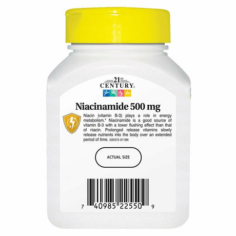 21St Century Niacinamide 500 Mg Prolonged Release Tablets, 110-Ct, 2-Pack