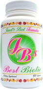 Janet'S Best Formulas, Best Biotic Digestive System and Regularity Support - Dietary Probiotic Supplement for Men and Women - 60 Vegetable Capsules 30 Day Supply