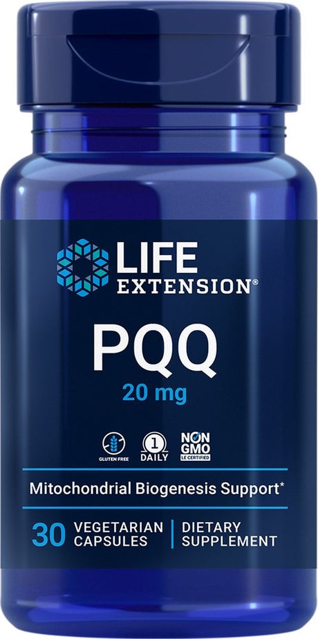Life Extension PQQ -- 20 Mg - 30 Vegetarian Capsules