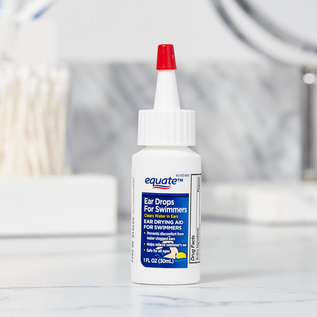 Equate, Liquid Ear Drops for Swimmers, 1 Fl. Oz. Bottle