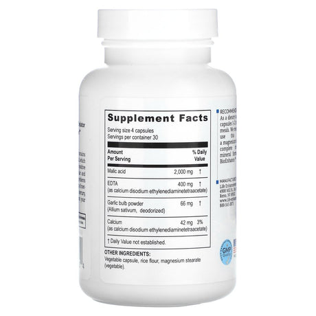 Life Enhancement EDTA Chelator Complex, 120 Vegetarian Capsules