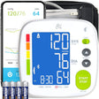 Greater Goods Bluetooth Full Set Blood Pressure Monitor Cuff and Kit, Carrying Case, Batteries, Plug, Cuff, Monitor, Free Iphone and Android App Download