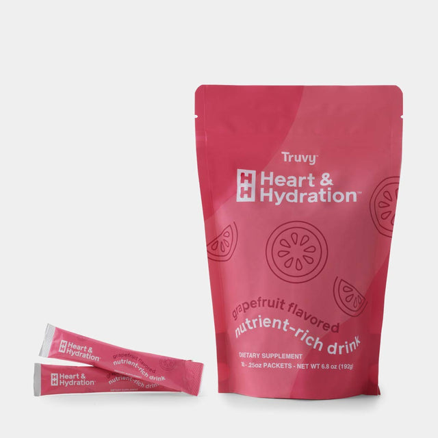 Heart & Hydration (Pink Grapefruit, 30 Packets)