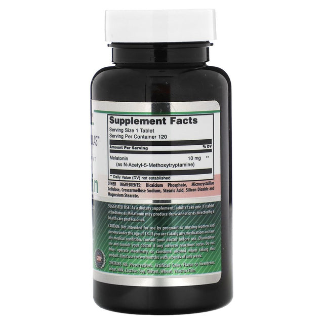 Amazing Formulas Melatonin 10 Mg 120 Tablets