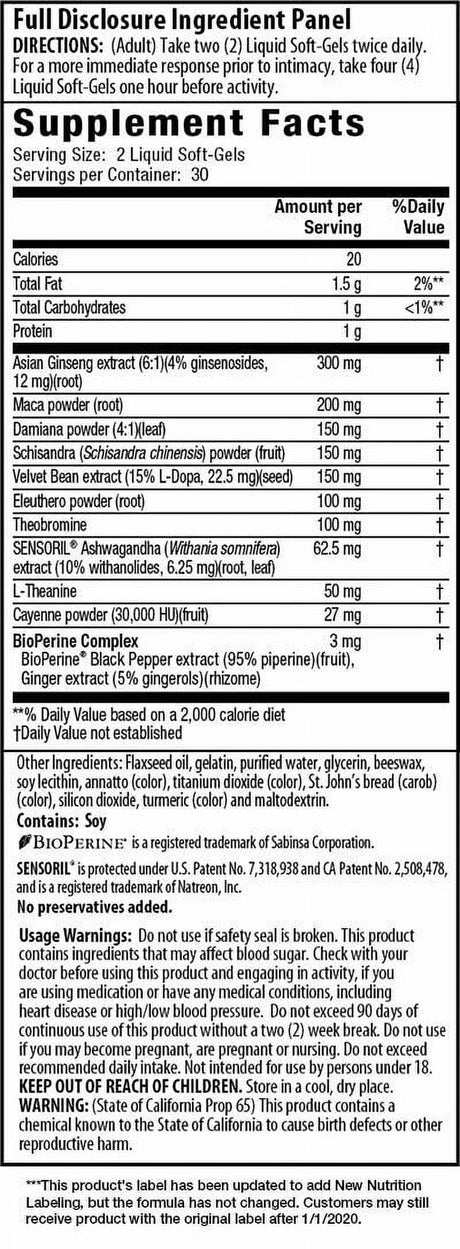 Irwin Naturals Steel Libido Pink for Women, 60 Liquid Softgels with Pill Case