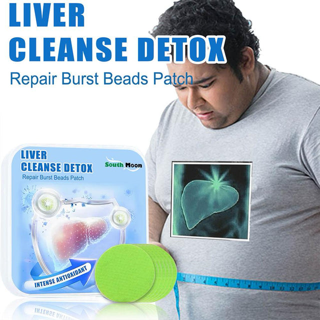 Intense Antioxidant Liver Cleanse Detox & Repair Burst Beads Patch(5 Pcs)