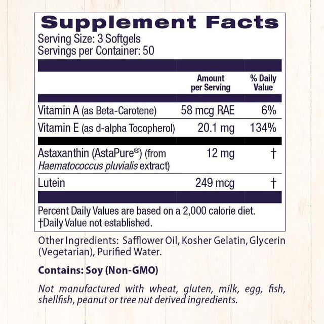 Healthy Origins Astaxanthin 4 Mg - 150 Softgels