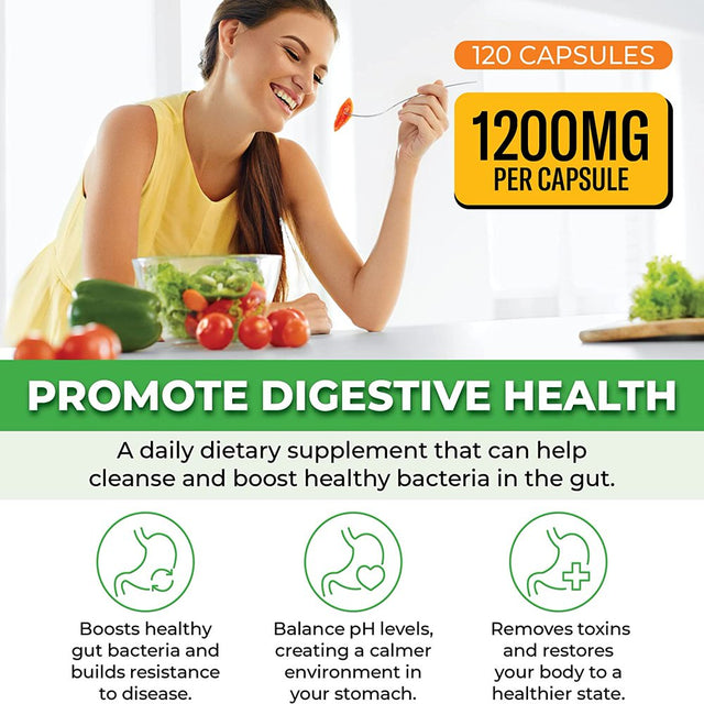 Forest Leaf Apple Cider Vinegar Capsules with Cayenne Pepper Powder, 120 Count