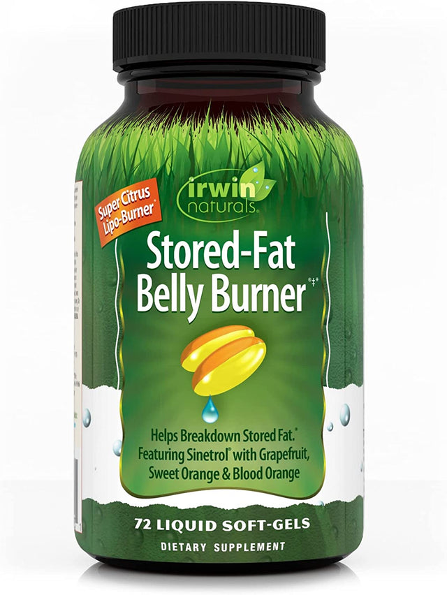 Irwin Naturals Stored-Fat Belly Burner - 72 Liquid Soft-Gels