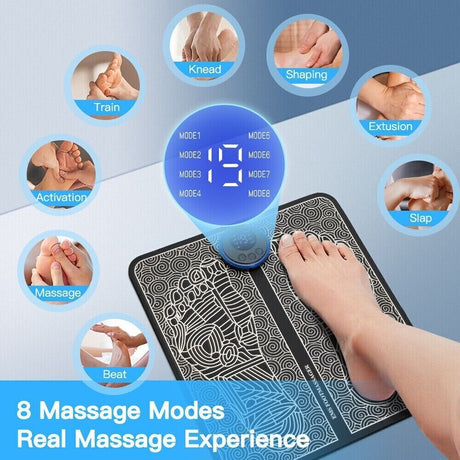 Foot Massager for Neuropathy Circulation Deep Kneading Muscle Pain Relax Machine