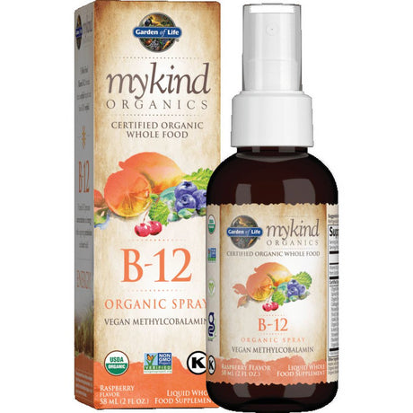 Garden of Life Mykind Organics Organics B12 Spray, 2Oz Liquid