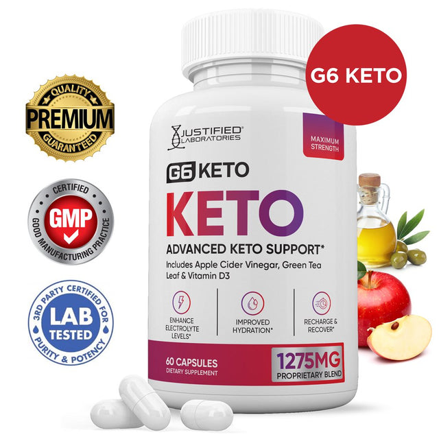 G6 Keto ACV Gummies 1000Mg & Keto ACV Pills 1275MG Bundle