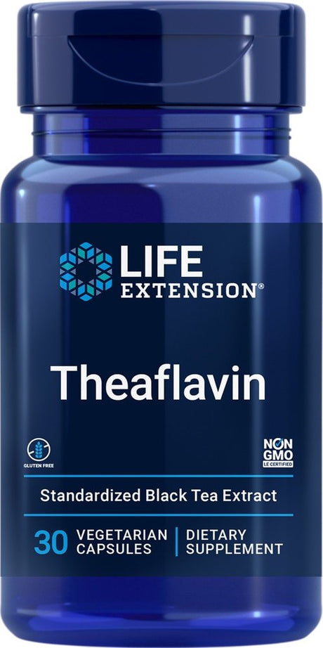 Life Extension Theaflavin Standardized Extract -- 30 Vegetarian Capsules