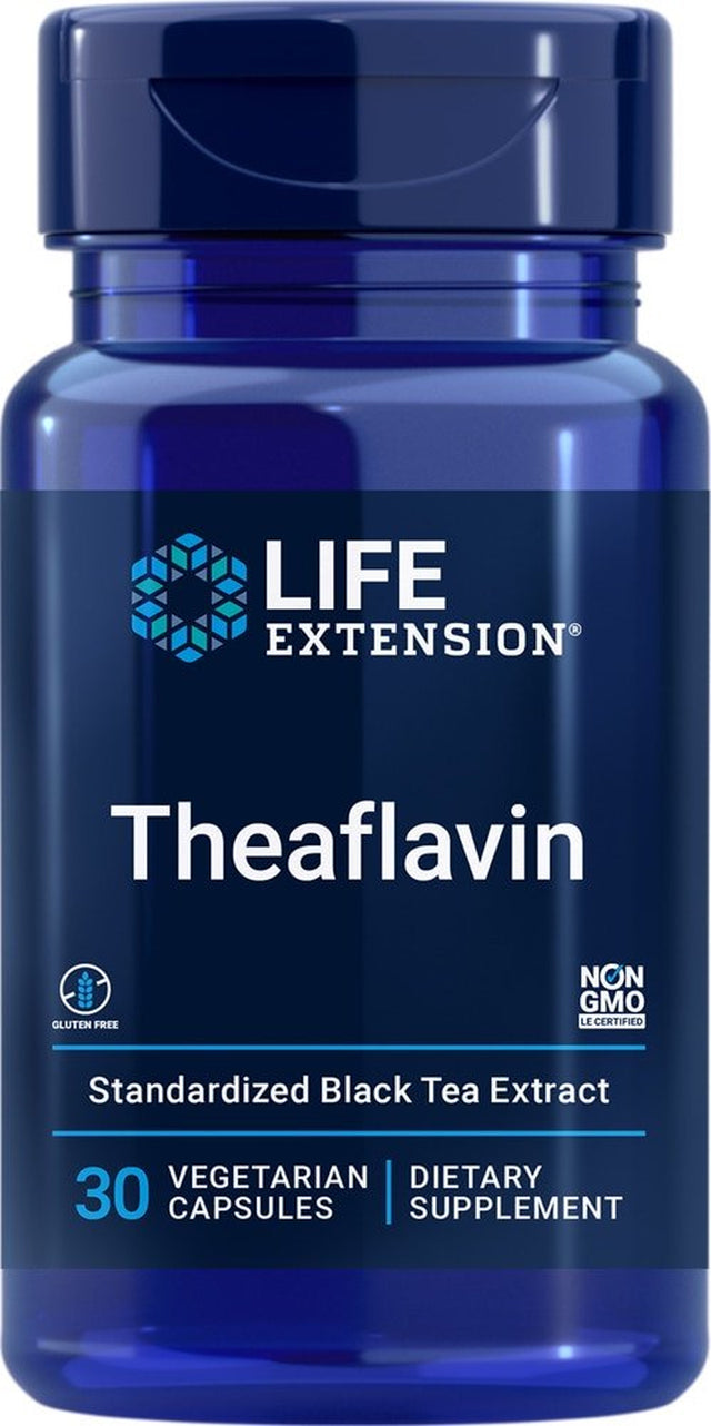 Life Extension Theaflavin Standardized Extract -- 30 Vegetarian Capsules