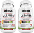 2-Pack Cleanse - Gut Cleanser & Support - Flush Out Waste and Toxins - Body Cleanser for Men & Women