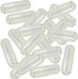 1,000 Empty Gelatin Capsules; Size -0-