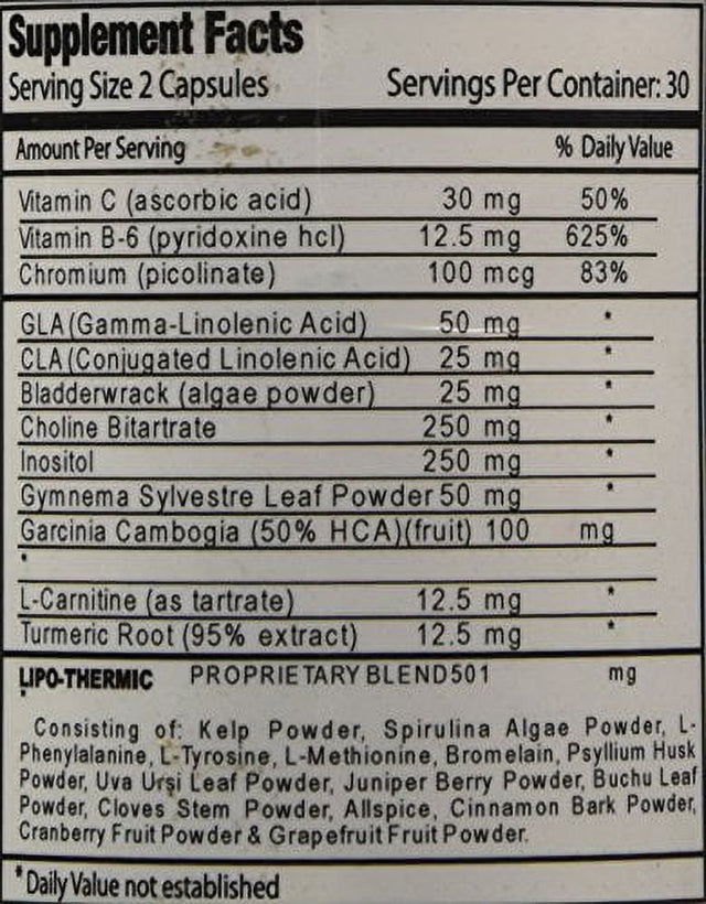 Hot Stuff Weight Loss Accelerator - 60 Caps