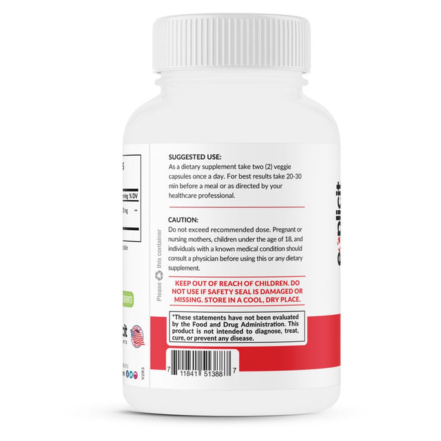 Explicit Supplements, Apple Cider Vinegar Pills, All Natural Powerful Weight Loss Aide, 1300Mg Dose - 60 Capsules - 1 Month