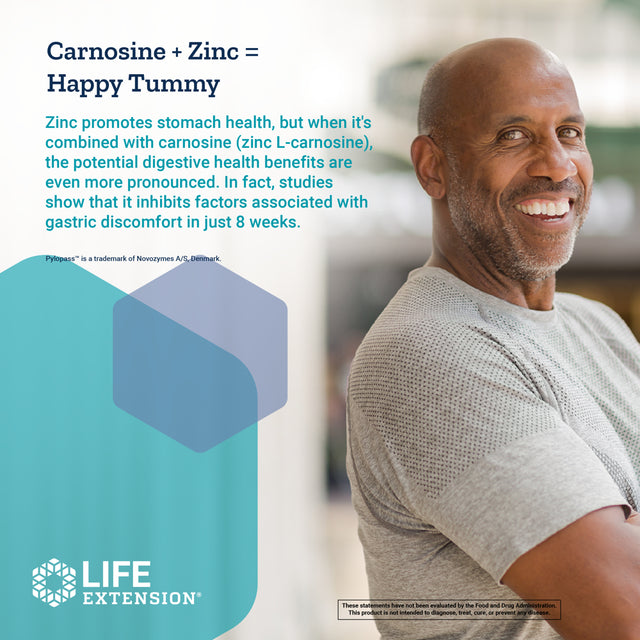 Life Extension Gastro-Ease™ - Stomach Digestion Supplement to Promote Health & Comfort - Gluten-Free, Non-Gmo - 60 Vegetarian Capsules