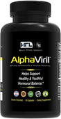 HFL Alphaviril® by Dr. Sam Robbins | 22+ Year Proven Formula | Test Booster + Youthful Hormone Balancer | Healthy Libido - Bigger Muscles - Less Belly Fat - Look & Feel Younger