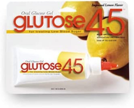 45 Oral Glucose Gel Lemon Flavor - 112.5 Gm, Pack of 4