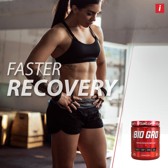 Isatori Bio-Gro Protein Synthesis Amplifier- Designed to Build Lean Muscle, Speed Recovery and Increase Strength - Bio-Active Proline-Rich Peptides - Dietary Supplement - Unflavored - 120 Servings