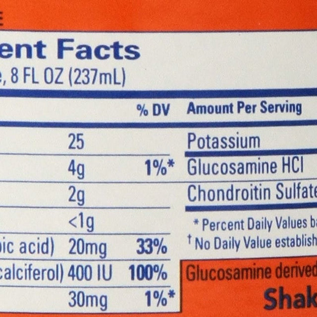 Joint Juice Supplement, Glucosamine and Chondroitin (8 Oz. Bottles, 30 Pk.)