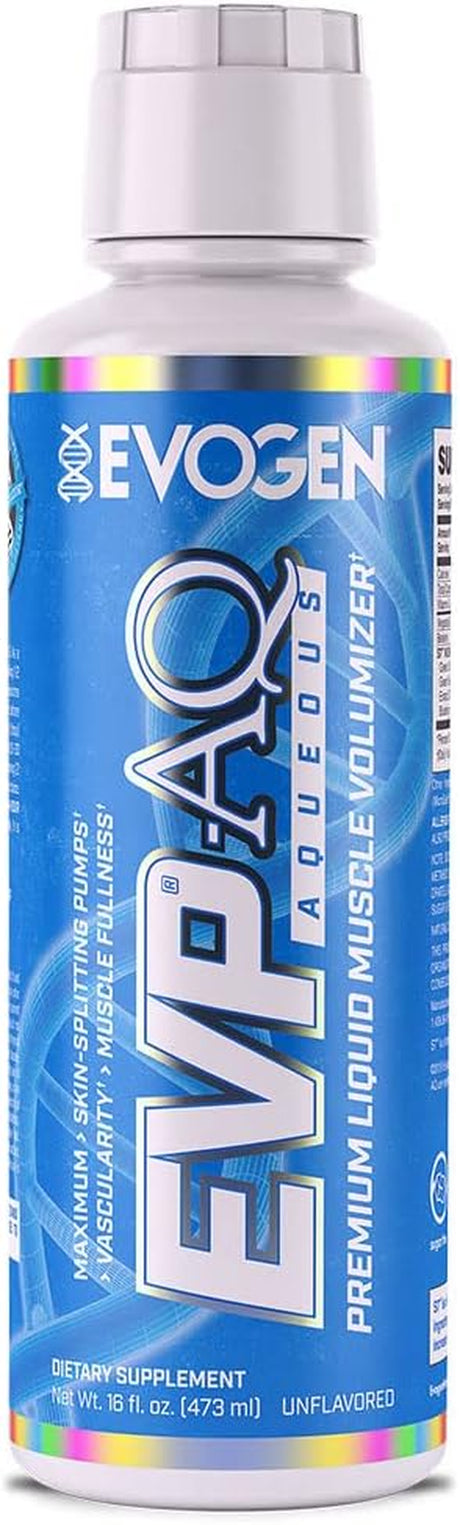 Evogen EVP AQ Unflavored | Premium Liquid Glycerol, Betaine Anhydrous, S7, Sodium Ascorbate, Hydration, Electrolytes