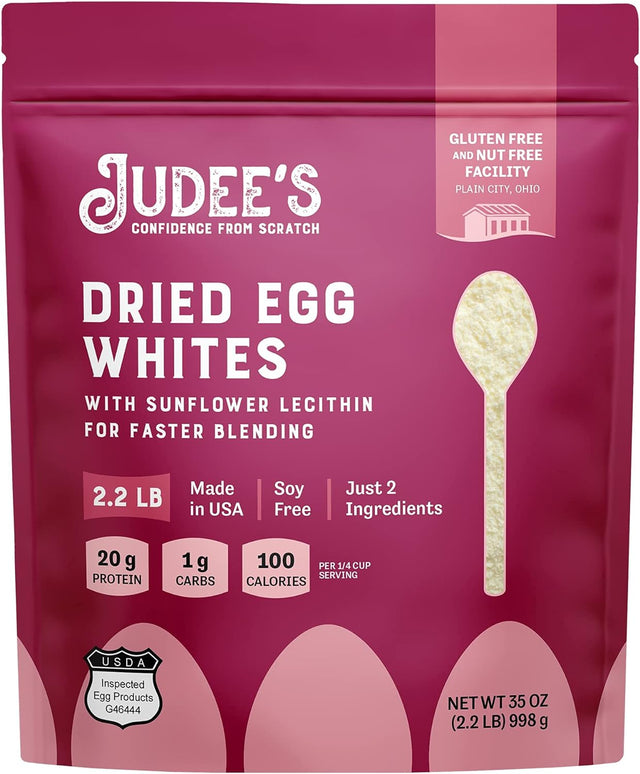 Judee'S Small Protein Bundle: Brown Rice Protein Powder 1.5 Lb, Pea Protein Powder 1.5 Lb, Egg White Protein Powder 2.2 Lb