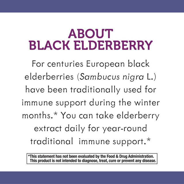 Nature'S Way Sambucus Sugar-Free Elderberry Syrup, Traditional Immune Support*, 8 Fl Oz.