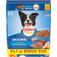 Kibbles 'N Bits Original Savory Beef & Chicken Flavors Dry Dog Food, Bonus Bag, 34.1-Pound