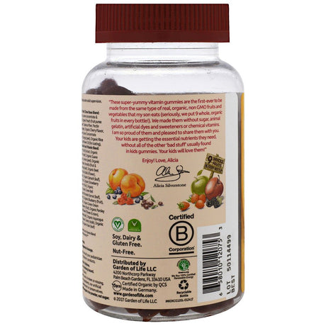 Garden of Life Garden of Life Mykind Organics Kids Multi, 120 Ea