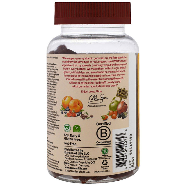 Garden of Life Garden of Life Mykind Organics Kids Multi, 120 Ea